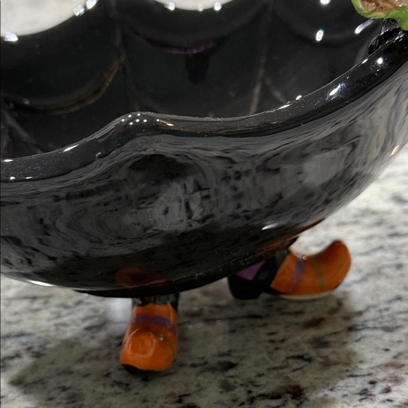 Vintage Halloween Witch Spiderweb Candy Bowl. New condition. - Picture 5 of 10